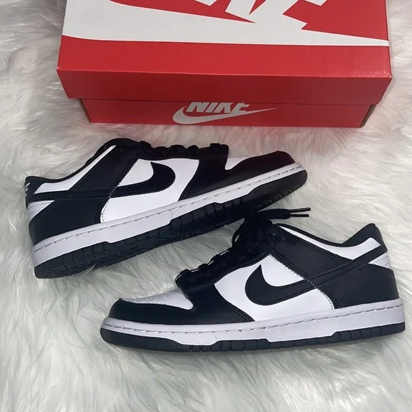 COPY - 🐼Nike Dunk Low Black and white Pandas 🐼 Womens size 7 - Picture 3 of 10
